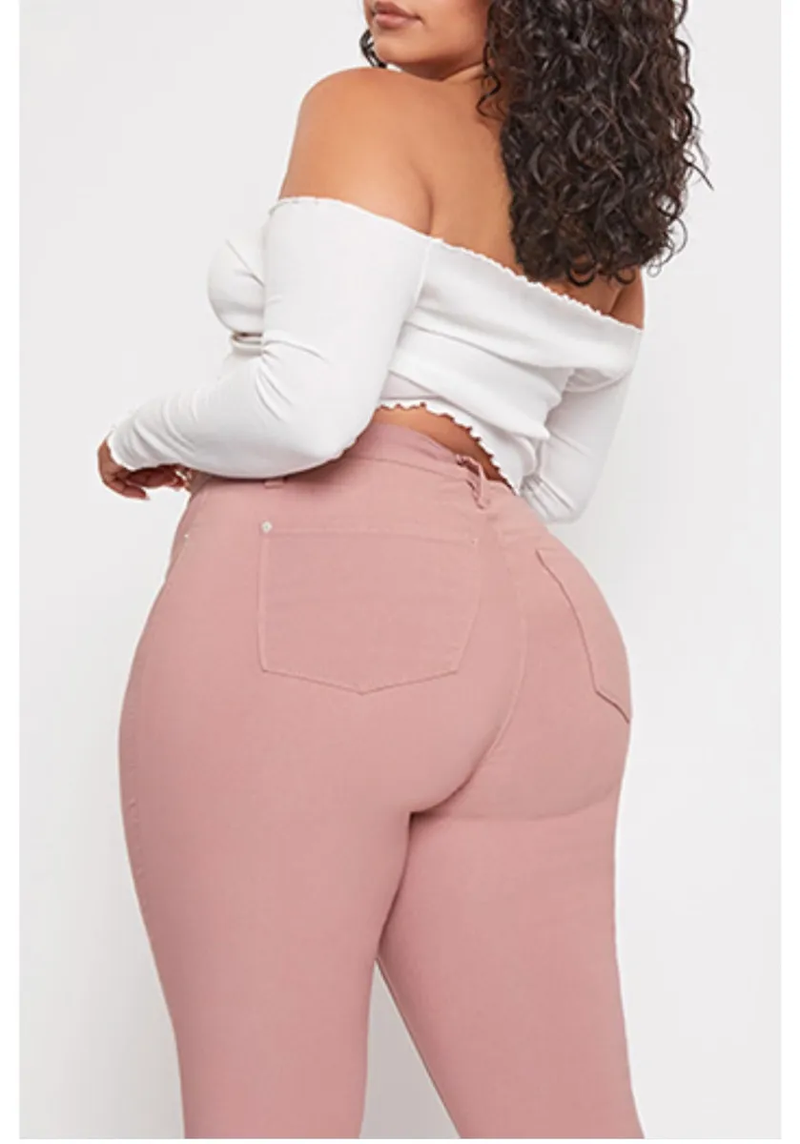 Curvy Hyperstretch Ankle Jeans